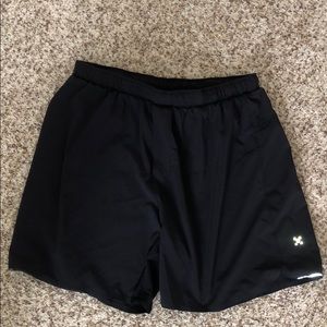 Lululemon Black Lightweight Surge Shorts 5" Lined